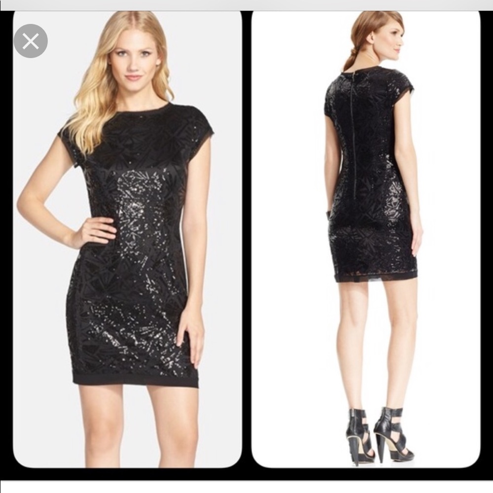 Nwot Vince camuto short sequin dress size 8